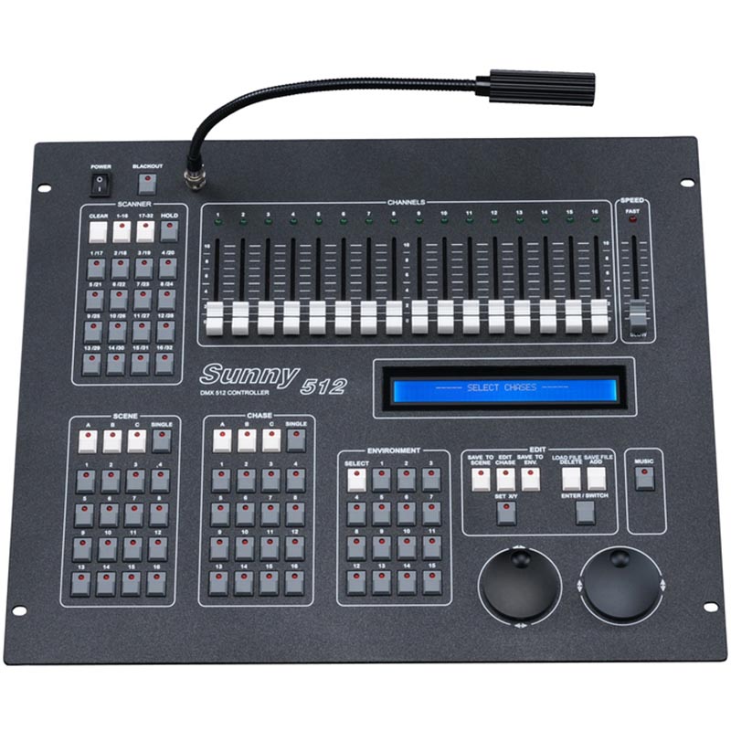 Console Stage Light Dimmer DMX Sunny DMX512 controller