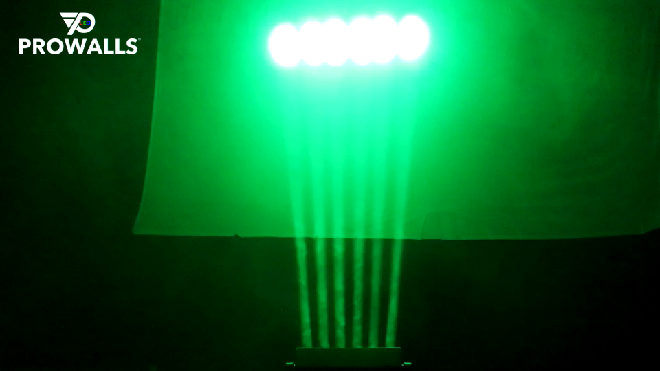 6x40W RGBW Beam wash moving bar led lighting