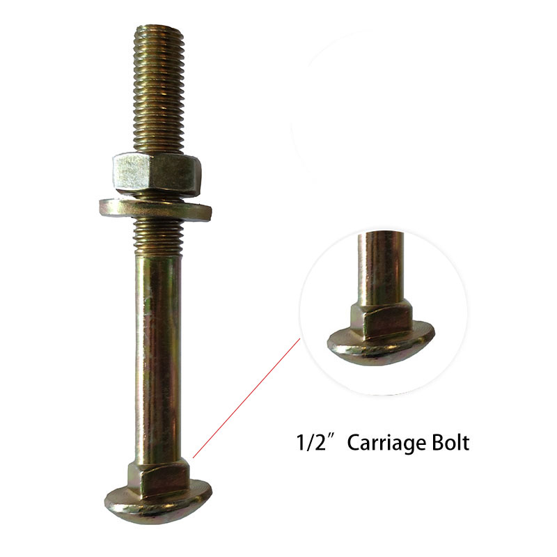1/2" carriage bolt